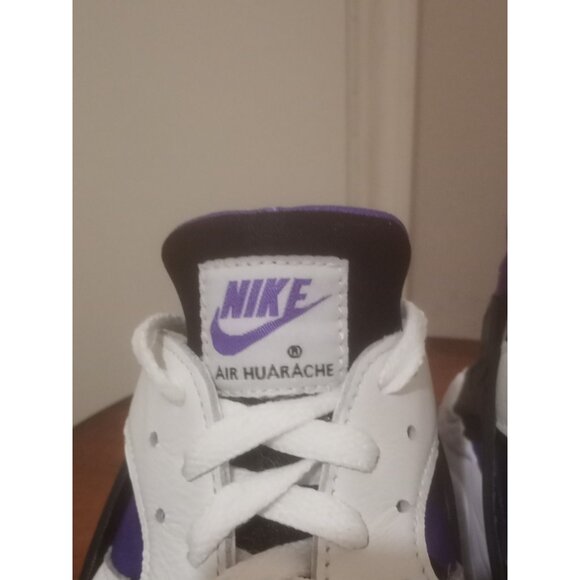 Nike Air Huarache Hyper Grape White Mens 11 Sneaker Shoes DD1068-108 - Picture 7 of 13